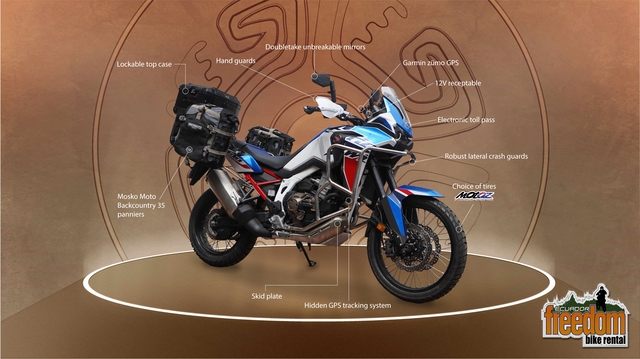 Honda Africa Twin 1100 with DCT